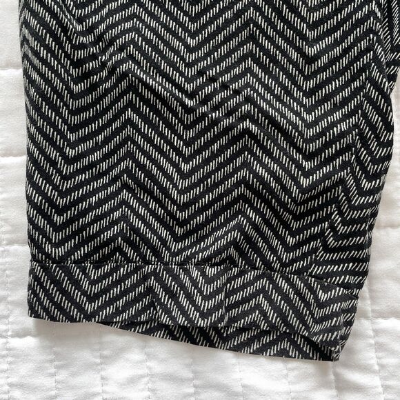 Old Navy Black Soft Pants Boho Print Ankle Cropped Lounge Bottoms Womens Size XL - Picture 6 of 11